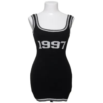 Klänning (Svart, Vit) från Musera Akryl, Polyamid, Polyester