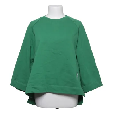 Sweatshirt (Vert) de Ganni Coton recyclé, Polyester recyclé