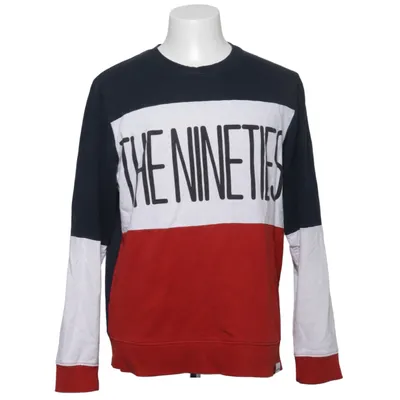 Sweatshirt (Blue, White, Red) from Only & Sons Cotton