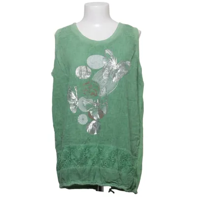 Haut (Vert) de Made in italy Coton, Élasthane, Lin