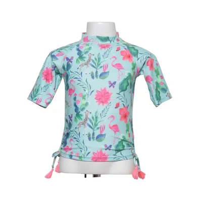 Swim shirt (Green, Pink, Multicolored) from Pusblu Elastane, Polyester