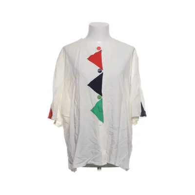 Kortärmad skjorta (Vit, Flerfärgad) från Oscar of Sweden