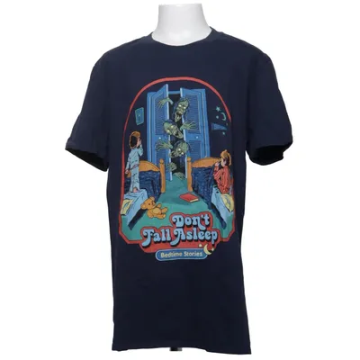 T-shirt (Blå, Flerfärgad) från Gildan Softstyle Bomull