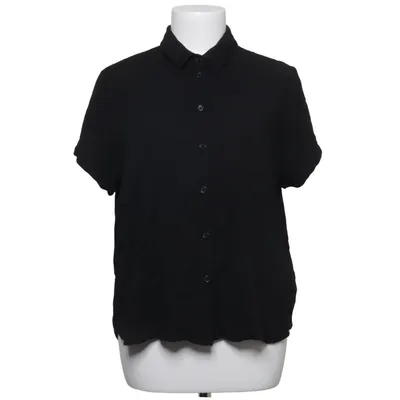 Short sleeve shirt (Black) from Samsøe & Samsøe Elastane, Viscose