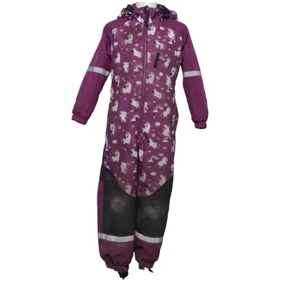 Combinaison blouse (Violet, Noir) de Take Off Polyester