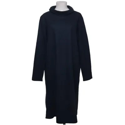 Turtleneck dress (Blue) from Charles Robertson Wool