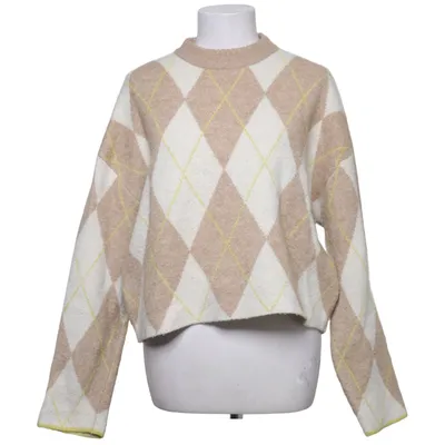 Sweater (Beige, White, Yellow) from Pringle of Scotland x H&M Acrylic, Elastane, Polyester, Wool