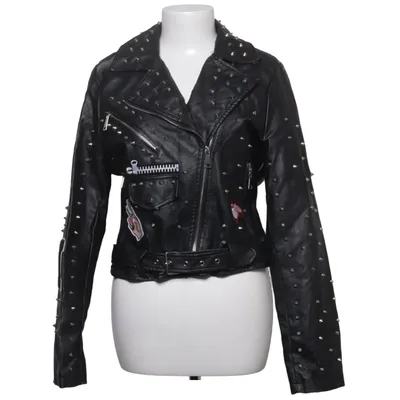 Bikerjack (Zwart) van Osley Polyester, Polyurethaan, Viscose