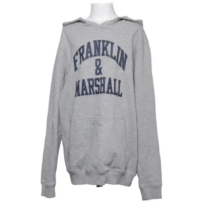 Huvtröja (Grå) från Franklin & Marshall Bomull, Polyester