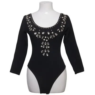 Romper (Zwart) van Exclusif by Hennes & Mauritz Katoen, Elastaan