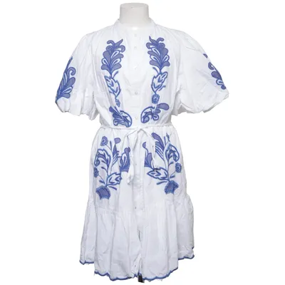 Jurk (Wit, Blauw) van Primark Katoen