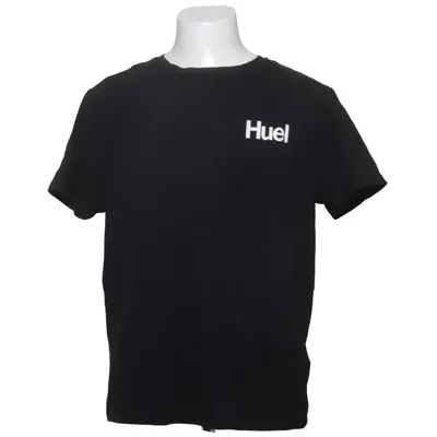 T-shirt (Black) from Huel Cotton, Elastane