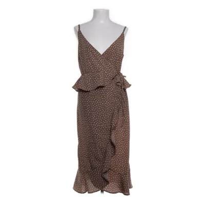 Wrap dress (Brown, Multicolored) from Bubbleroom
