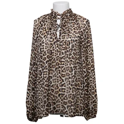 Blouse (Marron, Noir, Beige) de H&M Polyester