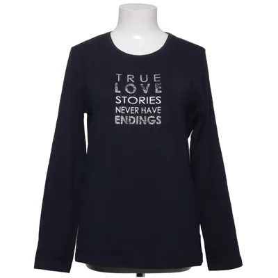 Lange mouwen shirt (Zwart) van Hucke Katoen, Elastaan