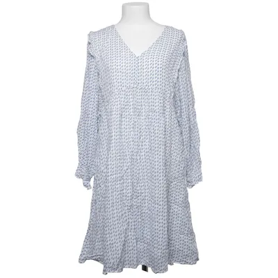 Jurk (Wit, Blauw) van Maison 123 Viscose