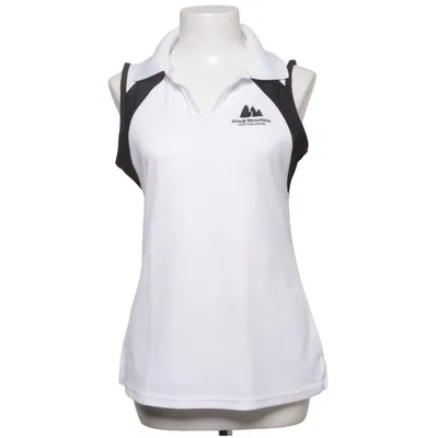 Sports tank top (White, Black) from Black Mountain Polyester