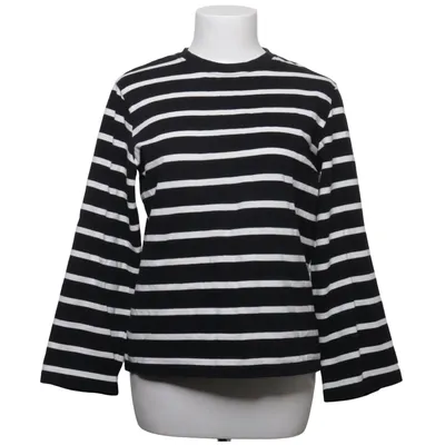 Långärmad t-shirt (Svart, Vit) från Stories Bomull