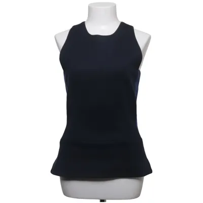 Peplum top (Blue) from Victoria Beckham Cotton, Polyester, Silk, Viscose