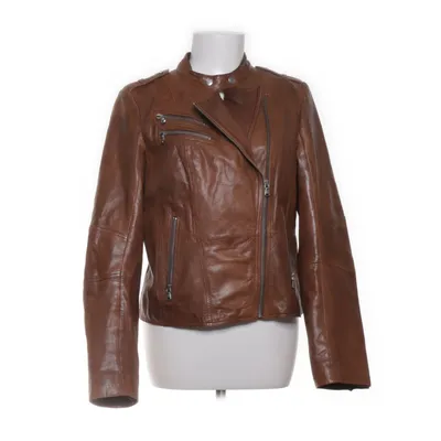 Bikerjacka (Brun) från Oui Elastan, Viskos