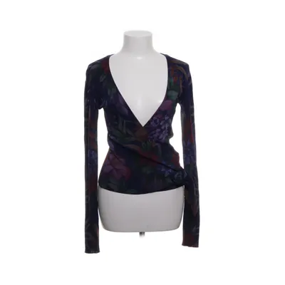 Wikkeltop (Blauw, Meerkleurig) van Desigual Nylon, Viscose