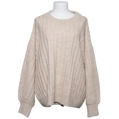 Sweater (Beige) from Sara Lindholm Acrylic, Polyamide, Polyester, Viscose, Wool