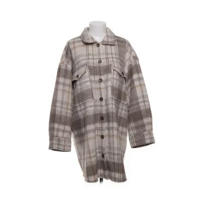 Överskjorta (Brun, Beige, Vit) från Ellos Polyester