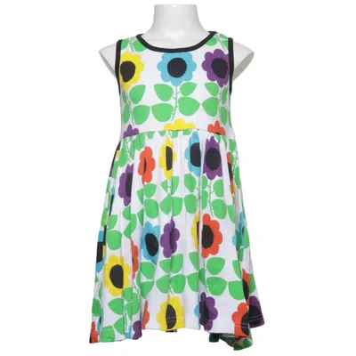 Dress (White, Multicolored) from Duns Sweden Organic cotton