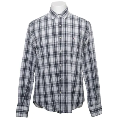 Flannel shirt (White, Blue) from Beymen Club Cotton, Linen
