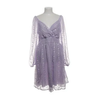 Klänning (Lila, Vit) från Shein Curve Polyester
