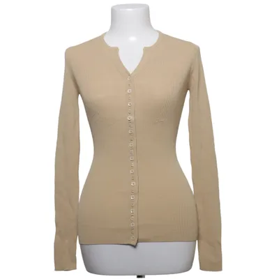 Strickjacke (Beige) von Third Form Polyamid, Viskose