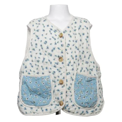 Gilet d'extérieur (Blanc, Bleu, Multicolore) de Zara Polyester