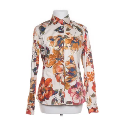 Blouse (Beige, Meerkleurig) van Stenströms Katoen, Elastaan