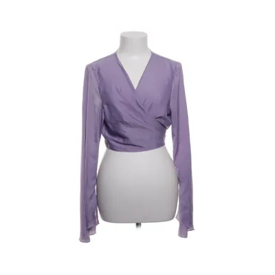 Wikkeltop (Lila) van Weekday Polyester