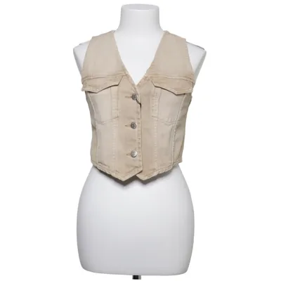 Jeansväst (Beige) från Index Bomull
