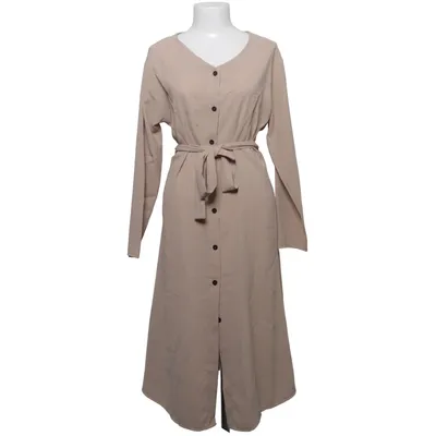 Robe chemise (Beige) de Mei Mei Coton, Polyester