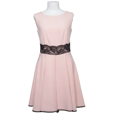 Cocktailjurk (Roze, Zwart) van Vegas Polyester