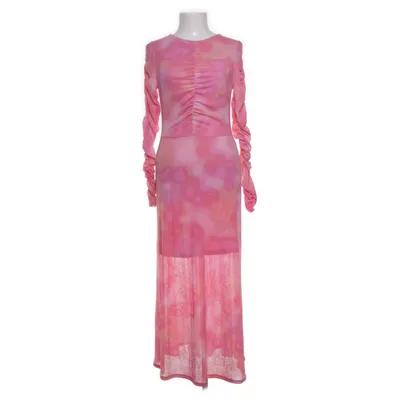 Långklänning (Rosa, Flerfärgad) från Lindex Elastan, Polyester
