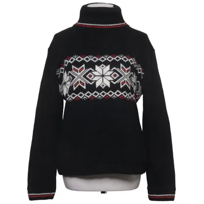 Turtleneck (Sort, Flerfarvet) fra TCM Akryl, Uld