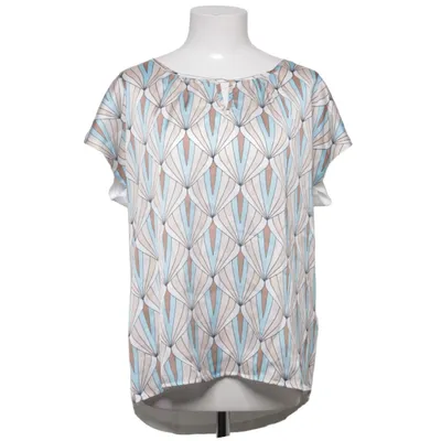 Top (White, Multicolored) from More & More Elastane, Polyester, Viscose