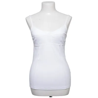 Tanktop (Wit) van Schiesser Katoen, Elastaan