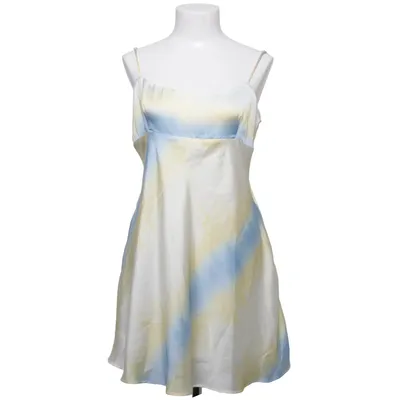 Kjole (Blå, Gul, Hvid) fra Zara Polyester