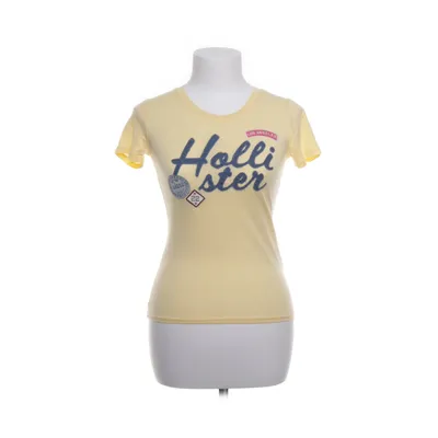 T-shirt (Gul) från Hollister Bomull, Polyester