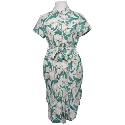 Robe chemise (Vert, Blanc, Beige) de Lilie Rose Polyester