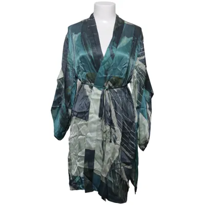 Morgonrock (Blå, Grön, Vit, Grå) från WERA Stockholm Viskos