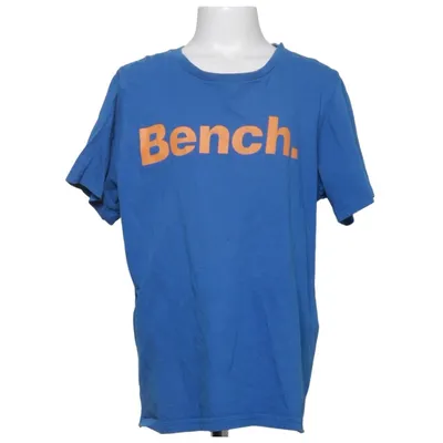 T-shirt (Bleu, Orange) de Bench Coton, Élasthane