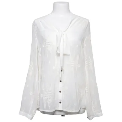 Strikblouse (Wit) van Styles by Steps Polyester