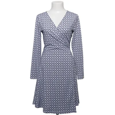 Wrap dress (Blue, White, Multicolored) from Chiara Forthi Elastane, Polyester