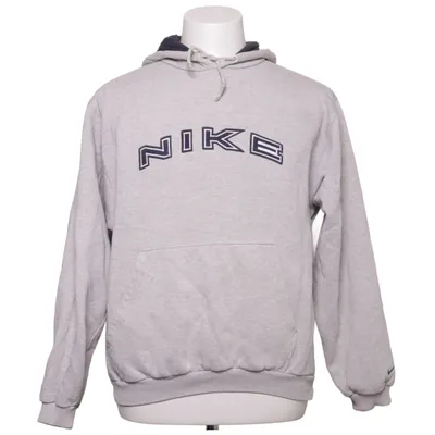 Sweat à capuche (Gris, Bleu) de Nike Coton, Polyester