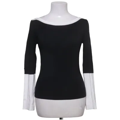 Sweater (Black, White) from Avant Premiere by Manor Polyamide, Viscose
